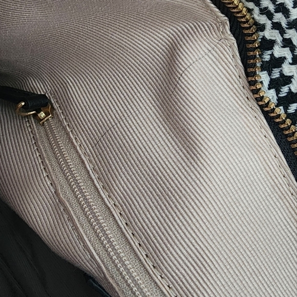Talbots Herringbone Hobo Tote - Picture 4 of 7